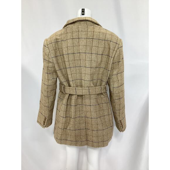 Astr The Label 'Lottie' Gold Blazer Size L - Picture 3 of 4